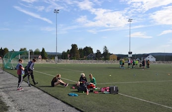 Kunstgressanlegget skrider fram