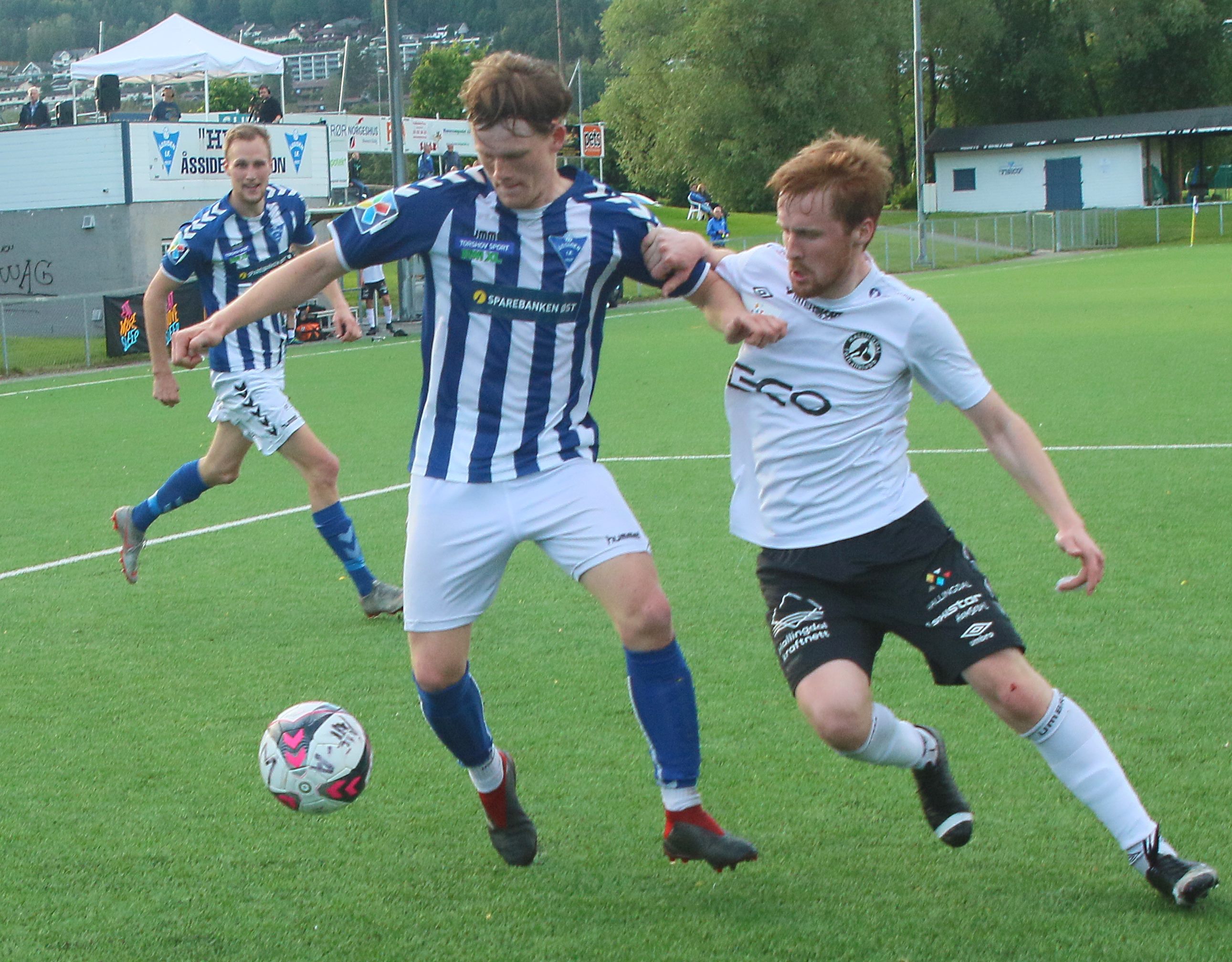 VELDIG GOD 2 OMGANG BORTE MOT OPPRYKKSFAVORITTEN ÅSSIDEN HOLDT IKKE TIL POENG.