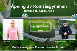 Åpning av Romsåsgymmen