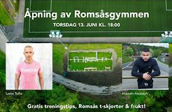 Åpning av Romsåsgymmen