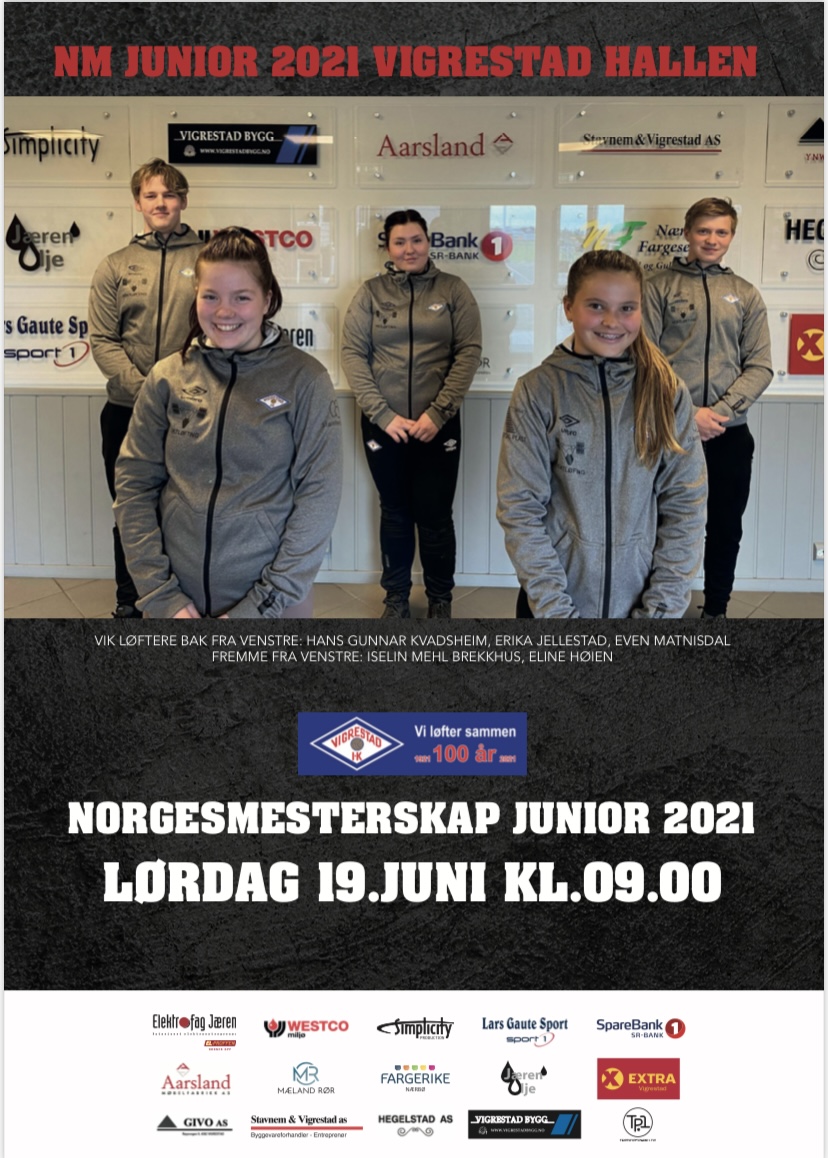 Vektløfting NM Junior 2021