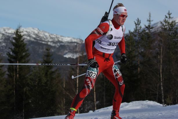 3.plass til Johan Eirik Meland under normaldistansen på Lygna.
