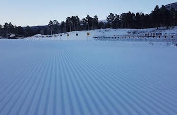 Oppdal skistadion er åpen