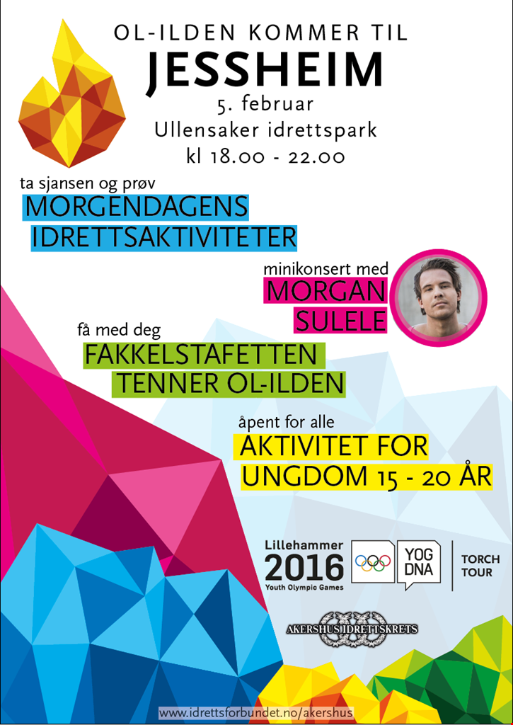 Bli med og tenn OL-ilden