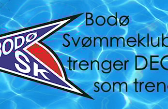 Bodø Svømmeklubb søker trenere og instruktører