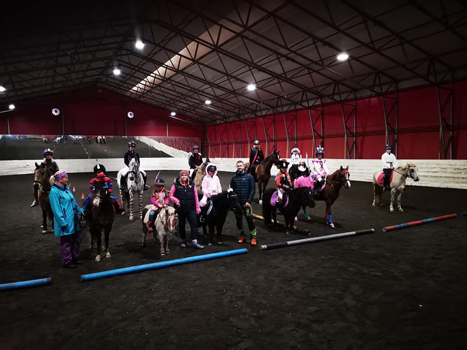 Halloweenritt & Spøkelsesshow