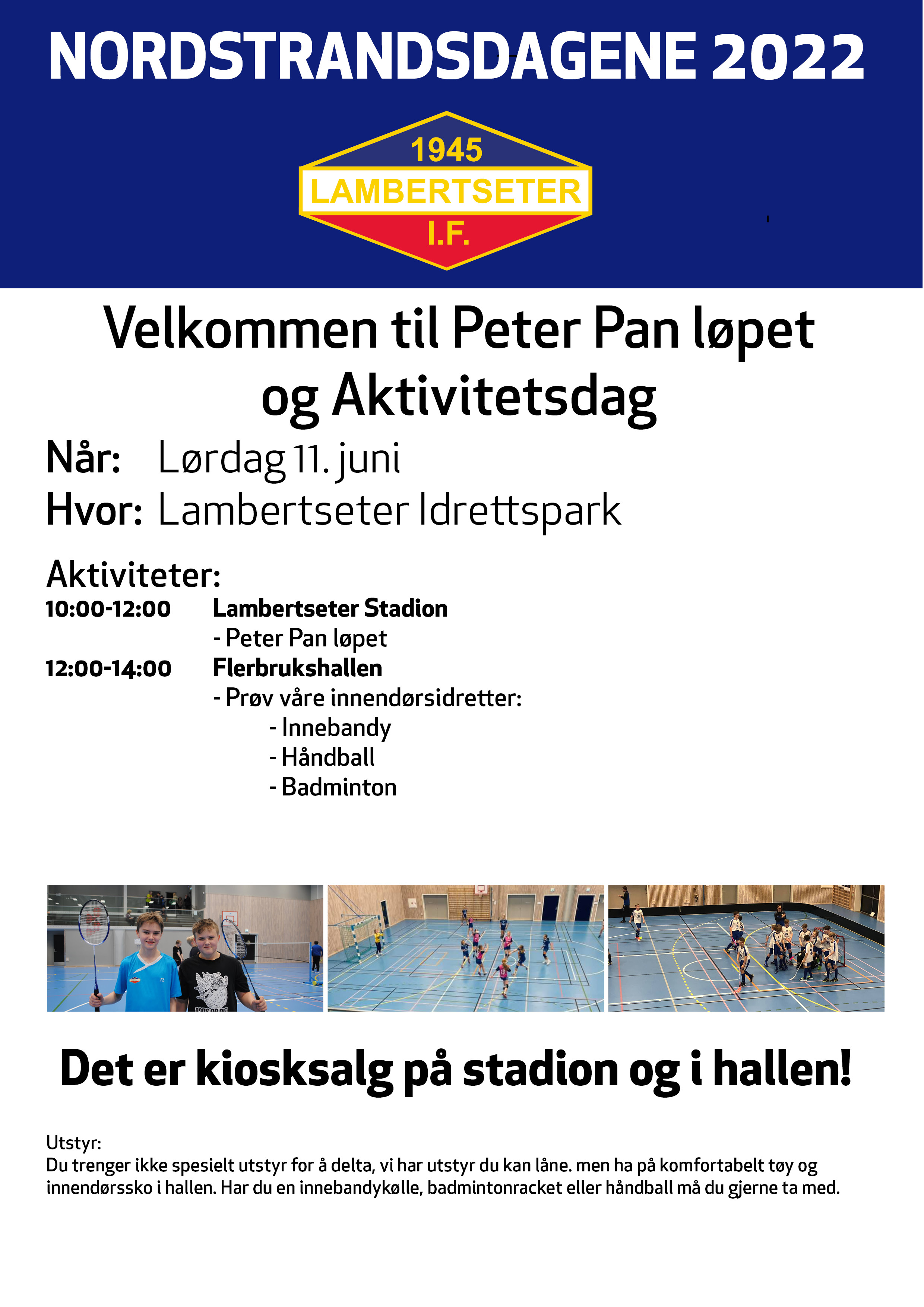 Peter Pan-løpet og aktivitetsdag
