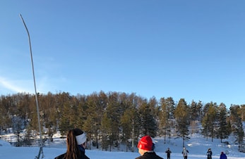 Praktisk fagøkt på ski 25/1-2021.