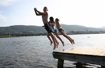 Svømming ferdig for i år