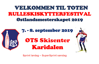 Innskytingslister lørdag Toten Rulleskiskytterfestival 2019