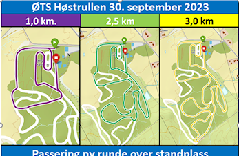 ØTS Høstrullen 30/9 med startliste