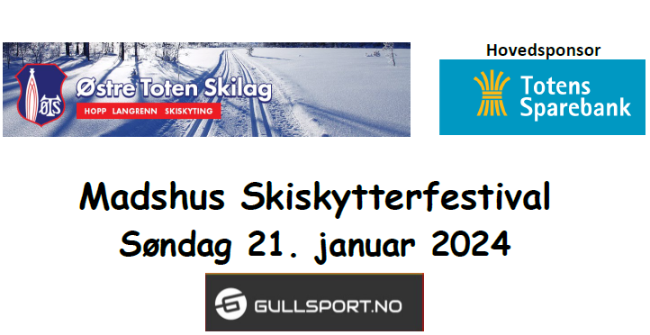 Resultater Madshus Skiskytterfestival 21. januar