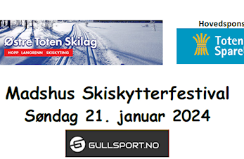 Resultater Madshus Skiskytterfestival 21. januar