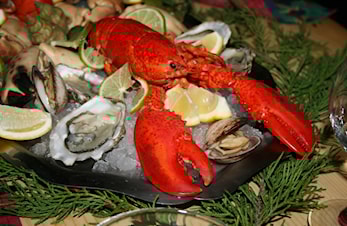 Hummerfest på Kast Loss med skalldyrbuffet - Sesong avslutning for alle - bindende påmelding