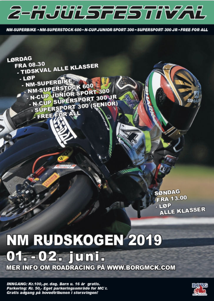 Vi inviterer til 2-Hjulsfestival 2019