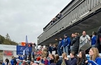 LARSGÅRDEN BLE HVIT OG BLÅ!