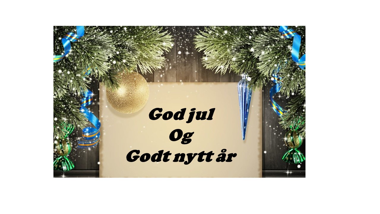 God jul og godt nytt år