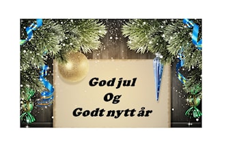 God jul og godt nytt år