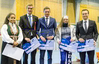 Vart heidra med idrettsprisar