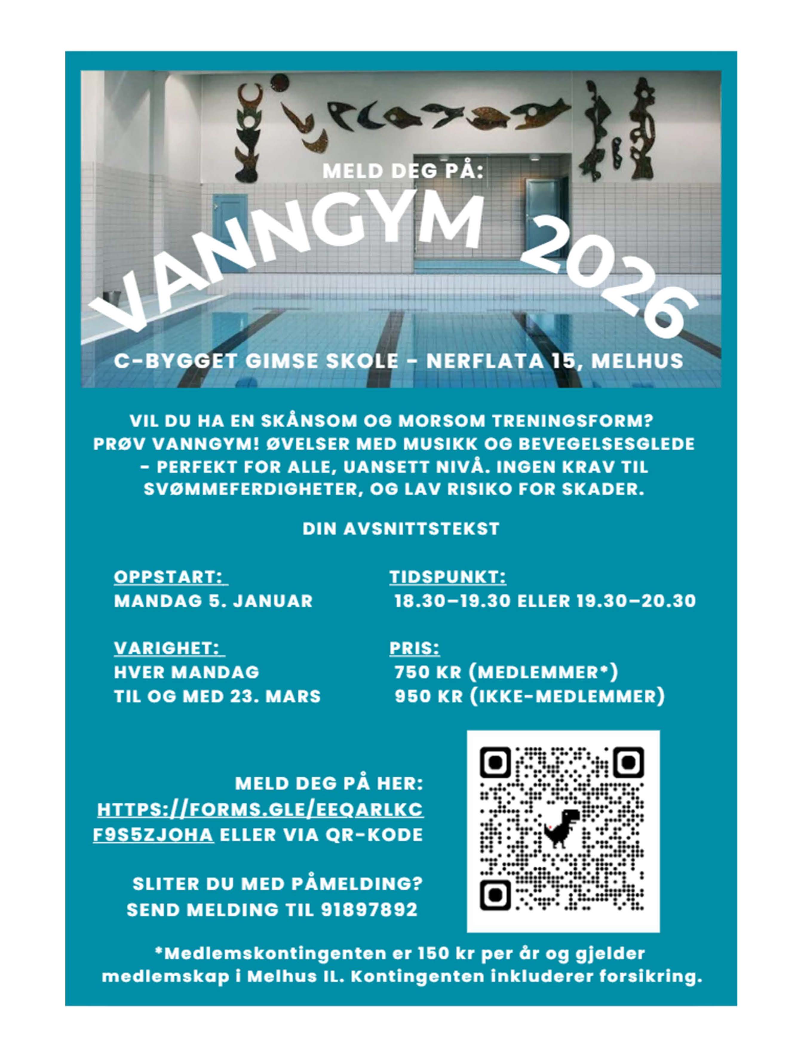 Vanngym - Vår 2026