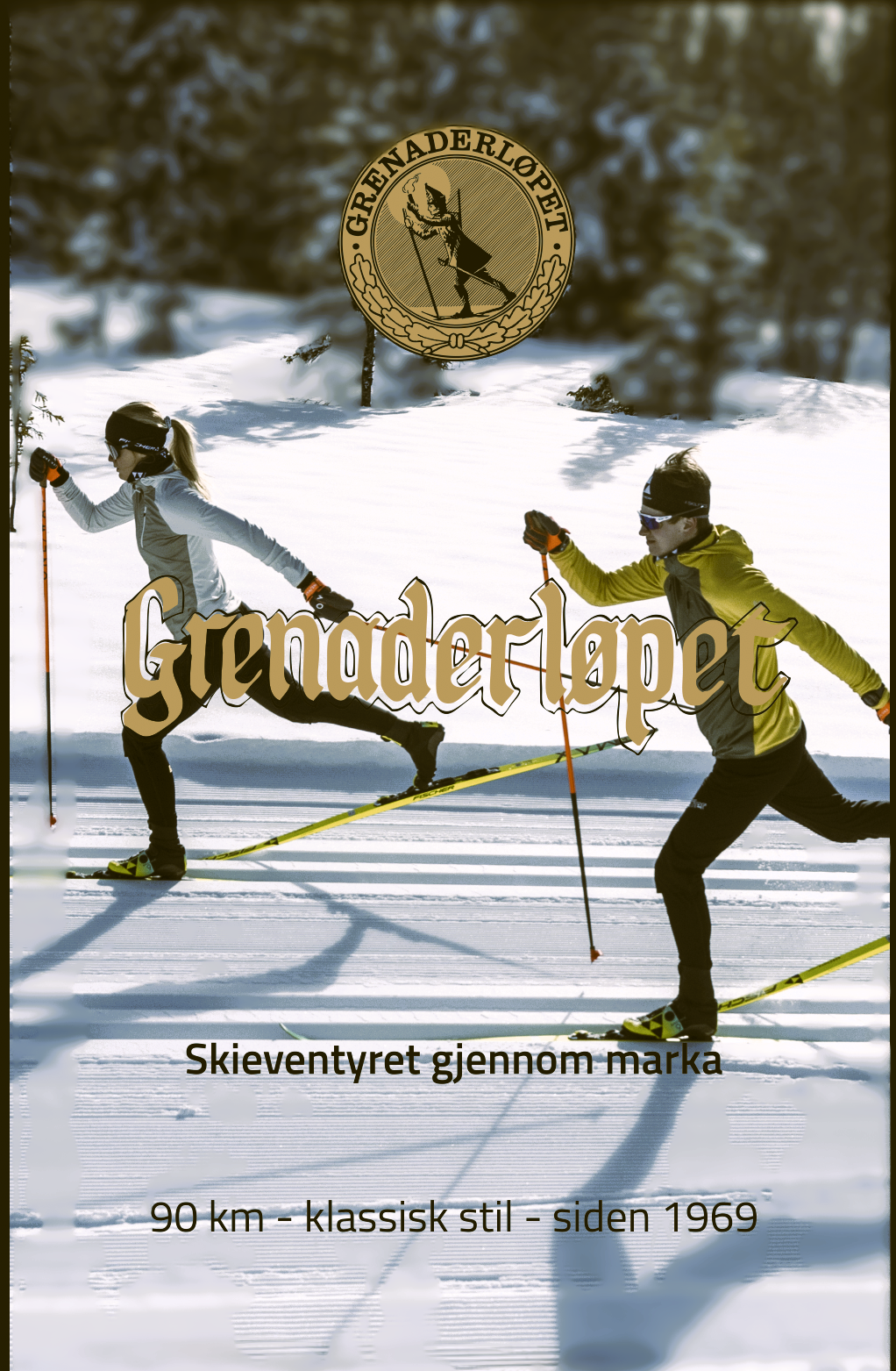 Grenaderløpet - Skieventyret gjennom marka. 90km - klassisk stil - siden 1969 