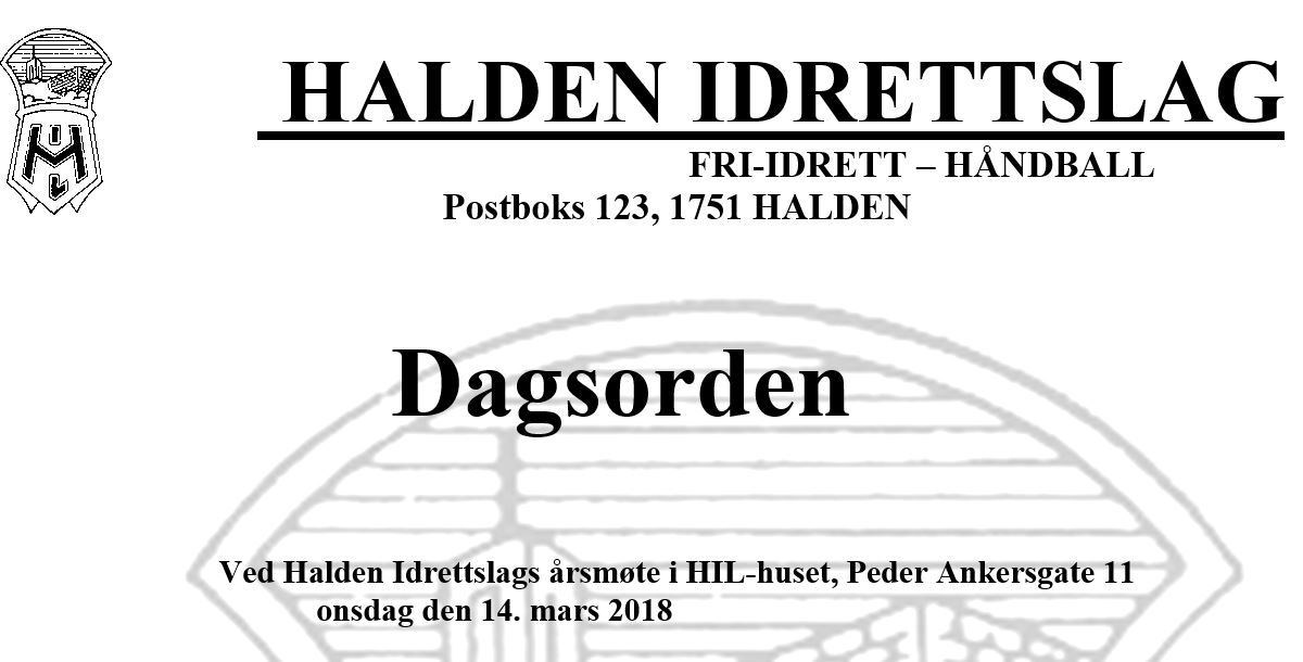 Årsmøte 14. mars 2018