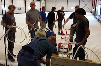 Stange-isen legges i fortfilm