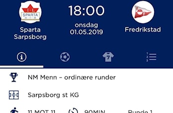 1. Runde NM Sparta- FFK