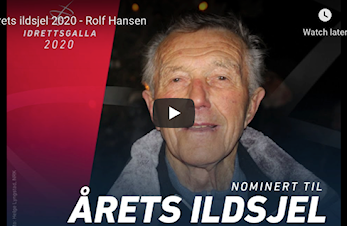 Vår egen ⭐️Rolf⭐️ er nominert til Årets Ildsjel! Gå inn og stem! 👍