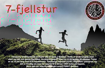 7-fjellstur 28 oktober 2017