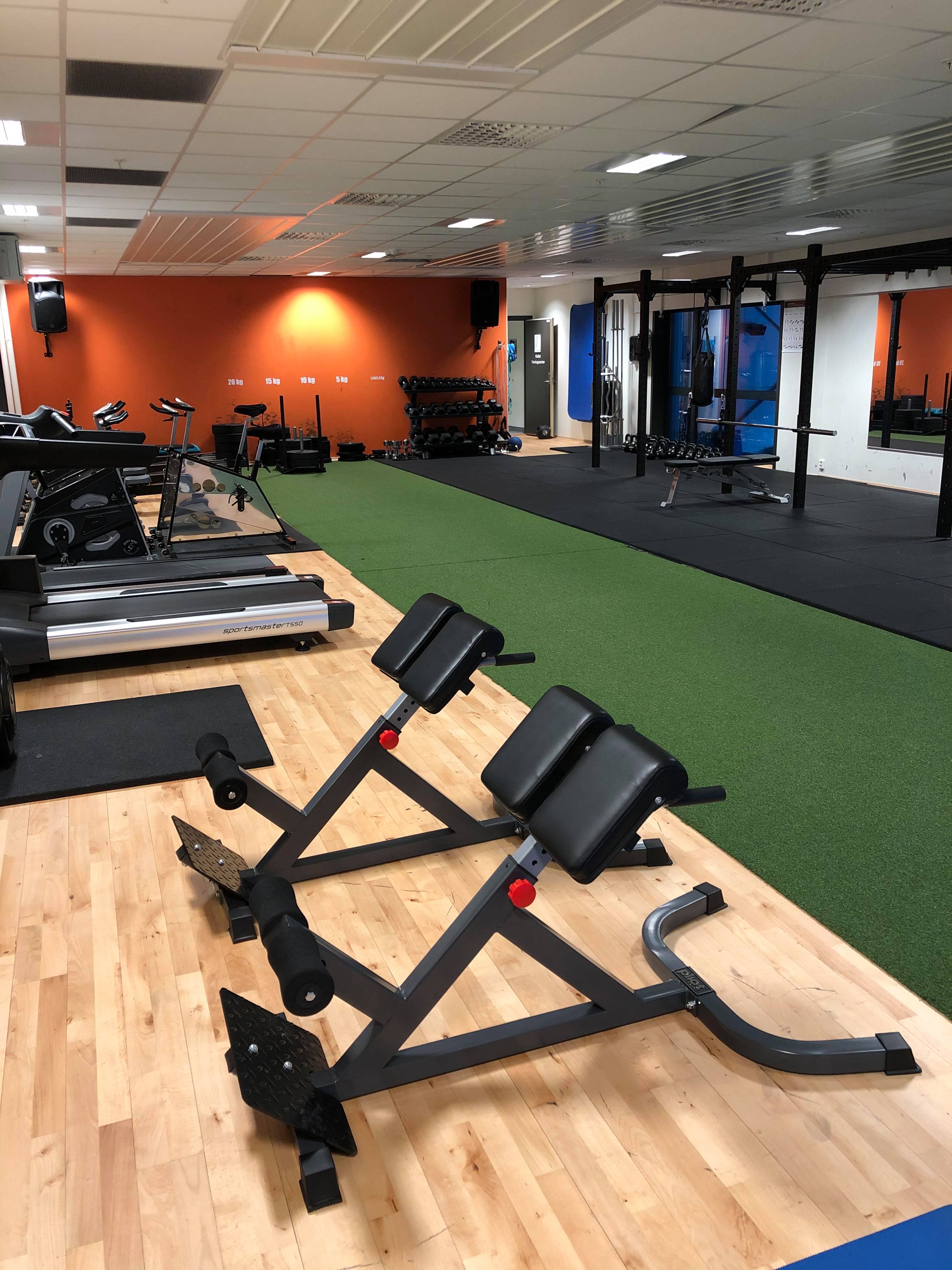 Nytt utstyr på Goliat Gym