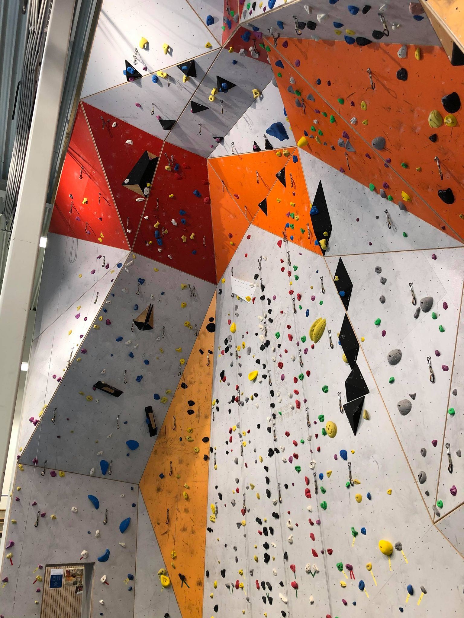 Nye ruter i klatreveggen!:)