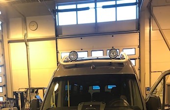 Introduksjon av idrettslagets buss nr. 2