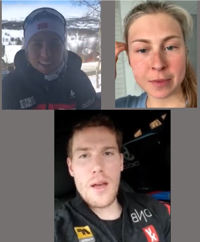 Videohelsing frå Erlend, Tiril og Ingrid