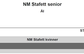 Startliste for stafettene er klar