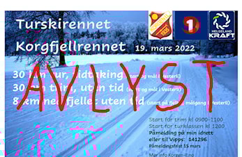 Korgfjellrennet.
