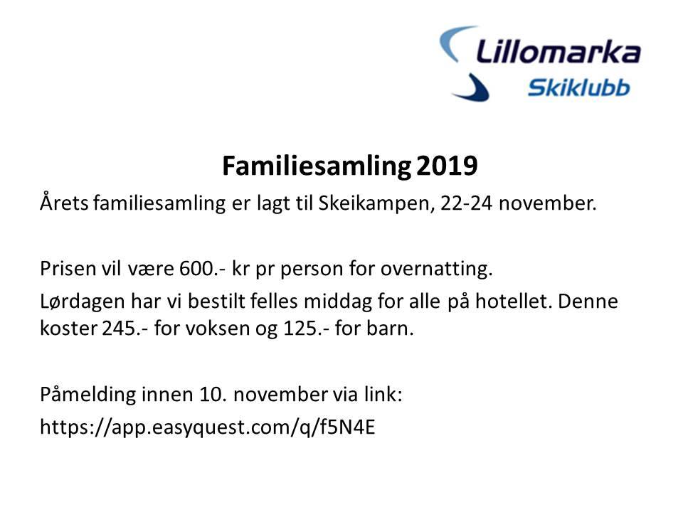Familiesamling Skeikampen