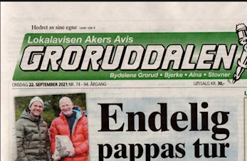 Bydel Groruds kulturpris til Ole-Jørgen Pettersen!