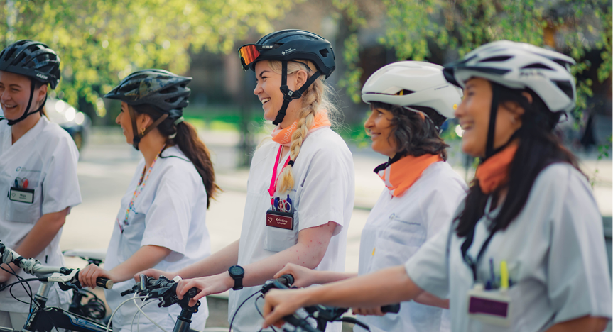 Image of a woman taking a photo.