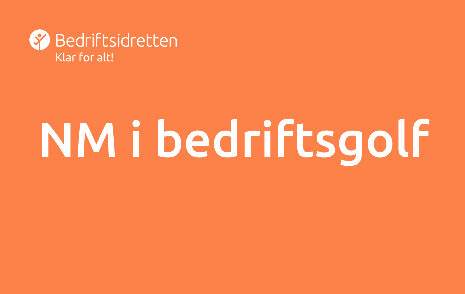 Image for NM i bedriftsgolf 2026