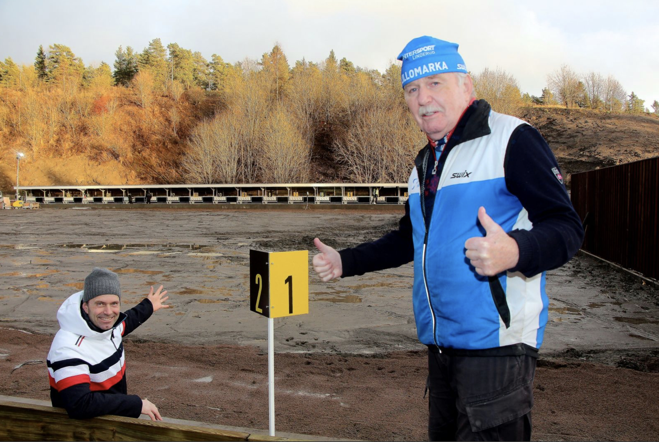 Skiskytteranlegg er ferdigstilt