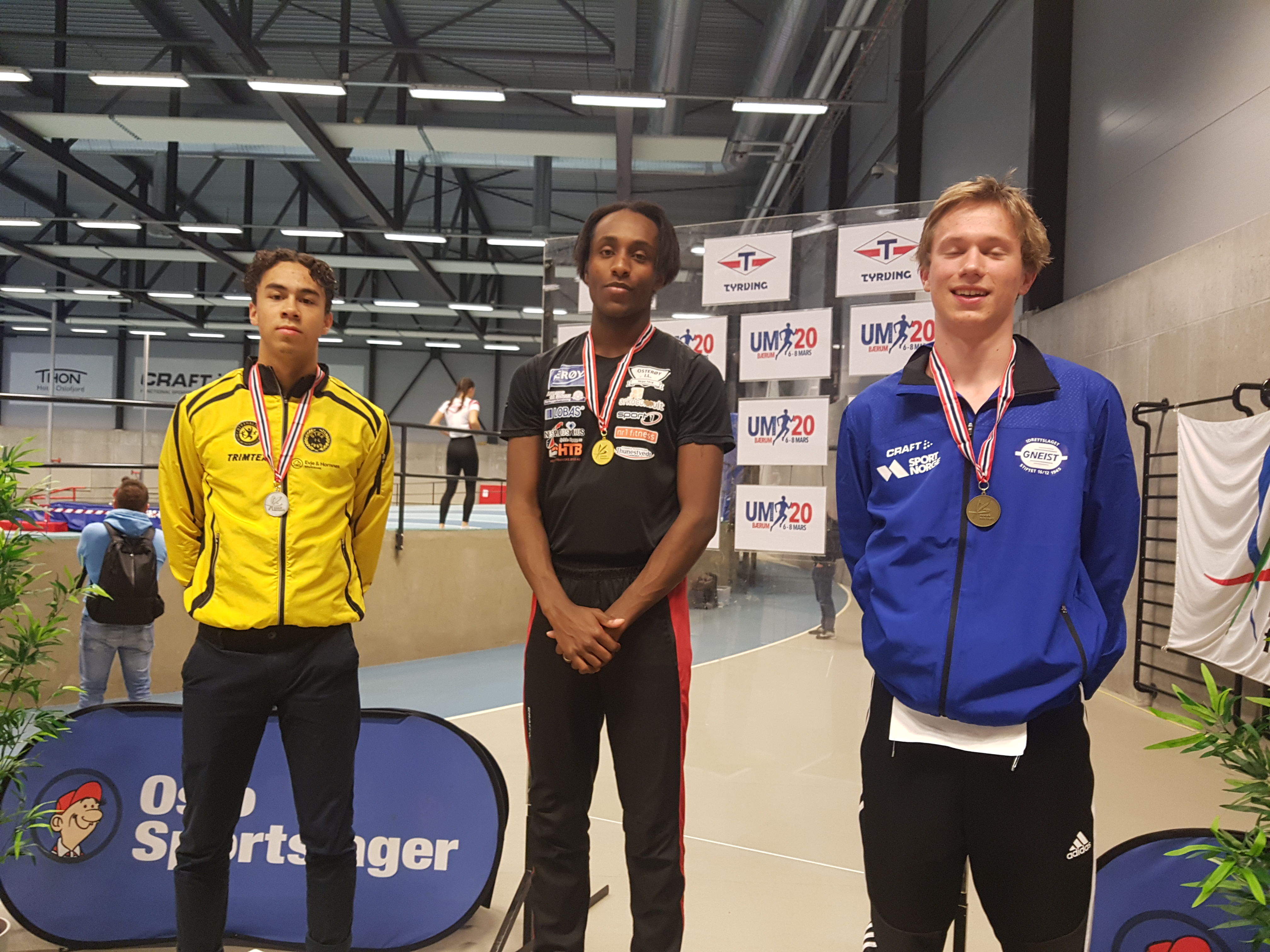 Friidrettstrening avlyst