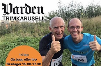 Varden Trimkarusell 14. løp Herkules-løpet