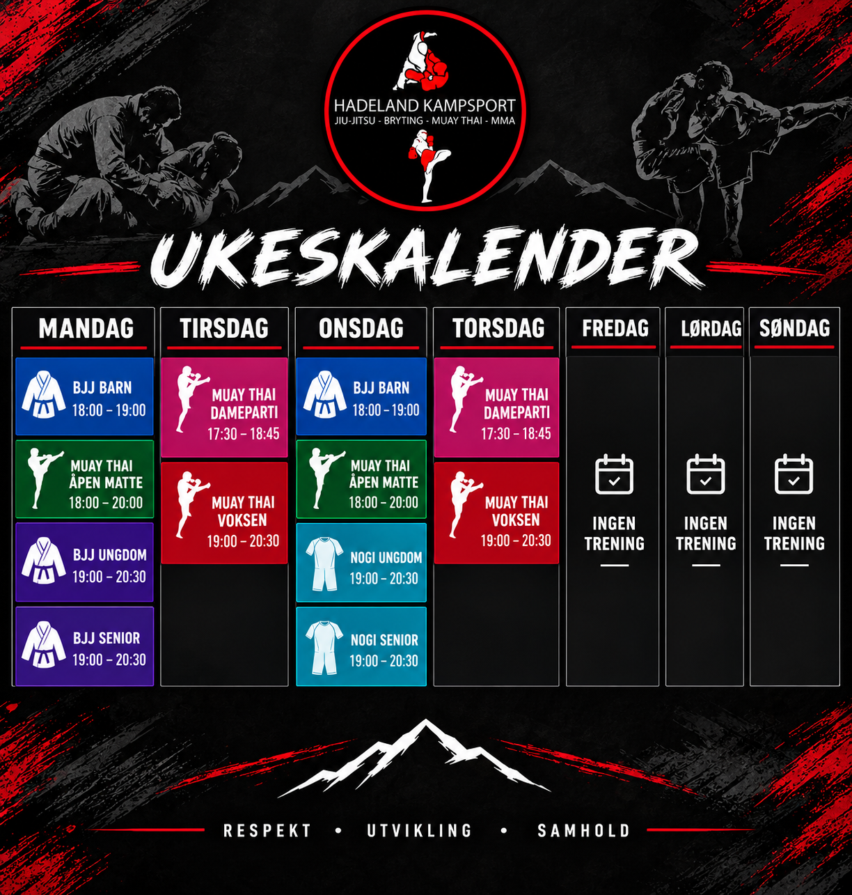 Ukeplan