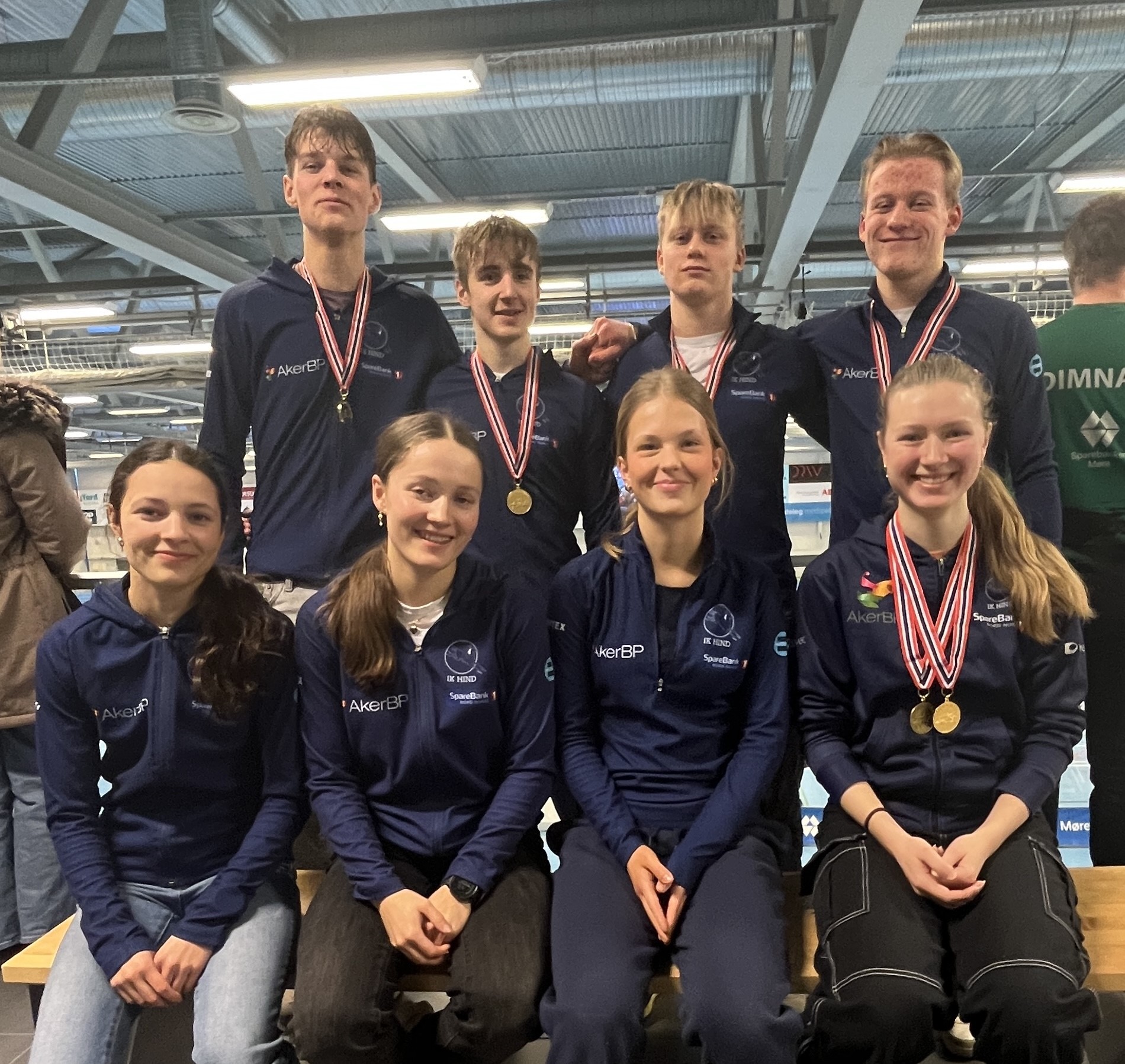 3 gull og 1 bronse i UM innendørs 2025!