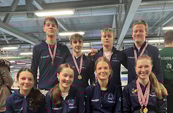 3 gull og 1 bronse i UM innendørs 2025!