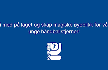 Bli med på laget og skap magiske øyeblikk for våre unge håndballstjerner!