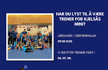 Har du lyst til å være trener for Kjelsås Mini?