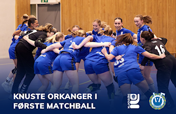 Knuste Orkanger i første matchball