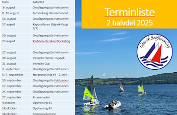 Terminliste versjon 26 Mai
